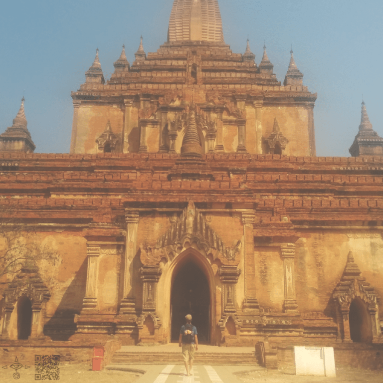 Temple, Stone Temple, Spires, Myanmar, Architecture